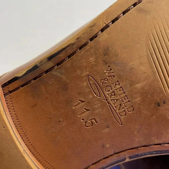 Warfield & Grand Cognac Mens Shoes - Picture 10 of 10